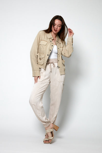 Stewart Cupro Charmeuse Pant