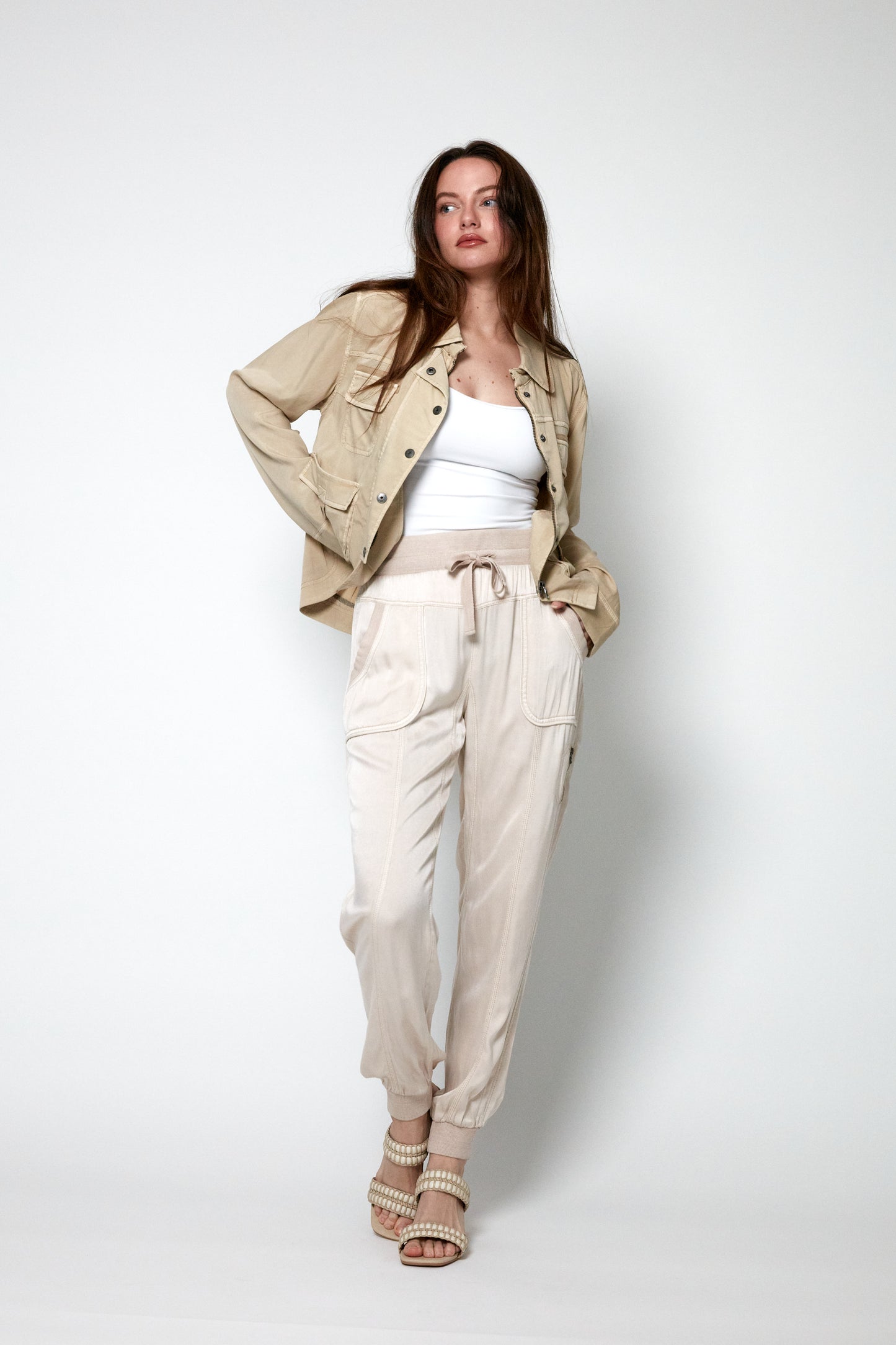 Stewart Cupro Charmeuse Pant