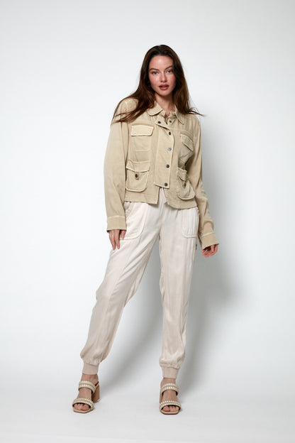 Stewart Cupro Charmeuse Pant