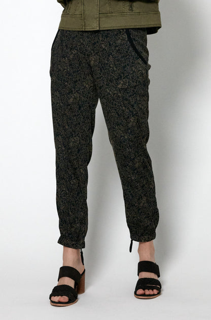 Harmony Printed Cupro Jogger