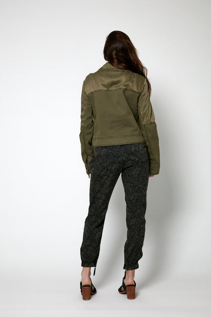 Harmony Printed Cupro Jogger