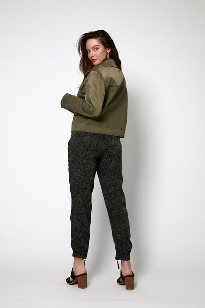 Harmony Printed Cupro Jogger