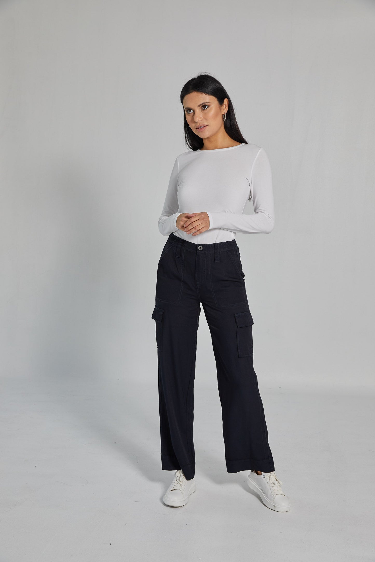 Twill Cargo Pant Women